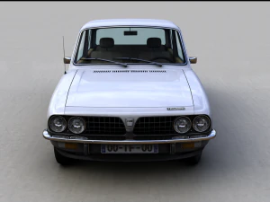 triumph dolomite 1500 tc 1976 3D Model