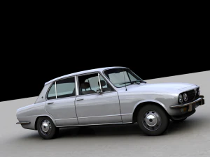 triumph dolomite 1500 tc 1976 3D Model