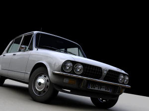 triumph dolomite 1500 tc 1976 3D Model