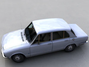 triumph dolomite 1500 tc 1976 3D Model