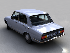 triumph dolomite 1500 tc 1976 Modelo 3D