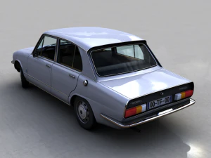 triumph dolomite 1500 tc 1976 3D Model