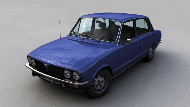 triumph dolomite 1850 hl 1975 3D 모델 .c4d .max .obj .3ds .fbx .stl .blend 