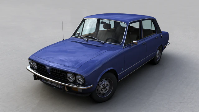 triumph dolomite 1850 hl 1975 3D Model .c4d .max .obj .3ds .fbx .stl .blend 