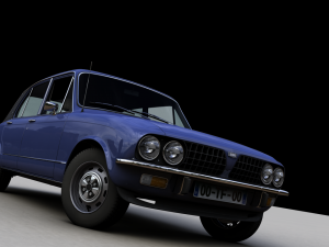 triumph dolomite 1850 hl 1975 3D 모델