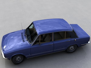 triumph dolomite 1850 hl 1975 3D 모델