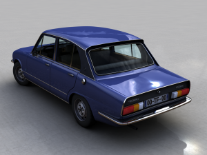 triumph dolomite 1850 hl 1975 3D 모델