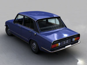 triumph dolomite 1850 hl 1975 3D Model