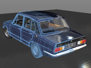 triumph dolomite 1850 hl 1975 3D 모델
