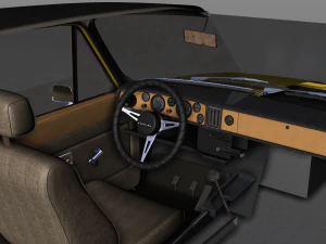 triumph dolomite 1850 hl 1975 3D Model