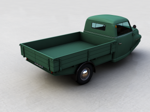 goliath goli tieflader 1955 3D 모델
