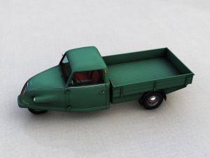 goliath goli tieflader 1955 3D 모델