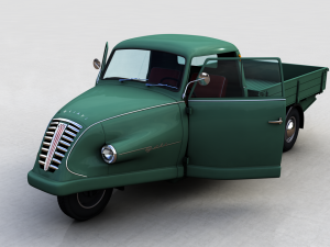 goliath goli tieflader 1955 3D 모델