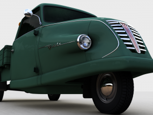 goliath goli tieflader 1955 3D 모델