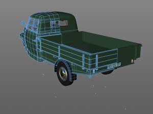 goliath goli tieflader 1955 3D 모델