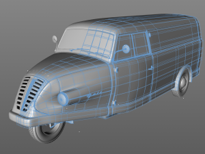 goliath goli kastenwagen 1955 Model 3D