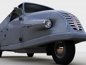 goliath goli kastenwagen 1955 Model 3D