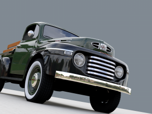M47 Pickup 1949 3Dモデル