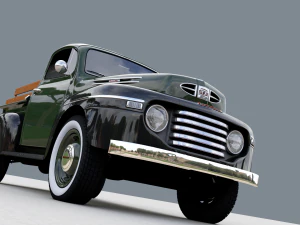 M47 Pickup 1949 3D Model