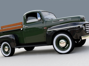 M47 Pickup 1949 3Dモデル