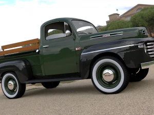 M47 Pickup 1949 3D Model