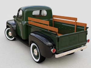 M47 Pickup 1949 3D Model