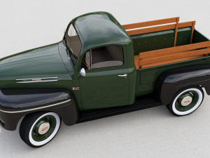 M47 Pickup 1949 3Dモデル