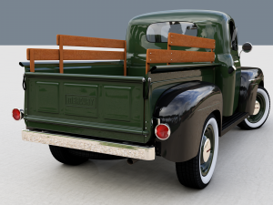 M47 Pickup 1949 3Dモデル