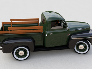 M47 Pickup 1949 3Dモデル