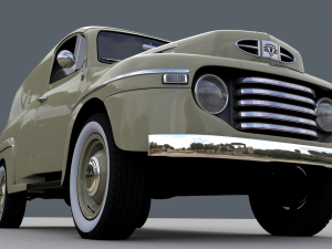 M47 Panel Van 1949 Modelo 3D