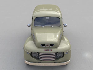 M47 Panel Van 1949 3D Model