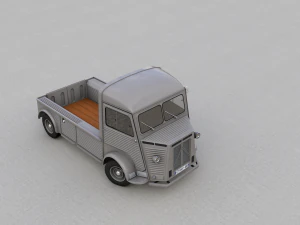 citroen hy pickup 1948 3D Model