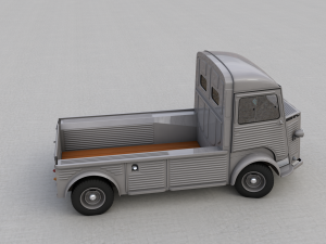 citroen hy pickup 1948 3D Model