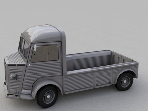 citroen hy pickup 1948 3D Model