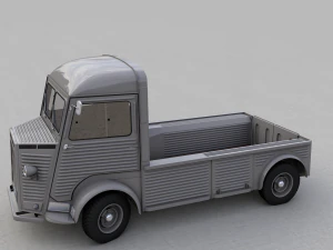 citroen hy pickup 1948 3D Model