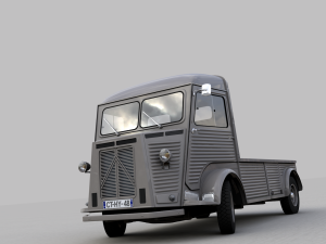 citroen hy pickup 1948 3D Model