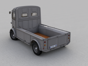 citroen hy pickup 1948 3D Model