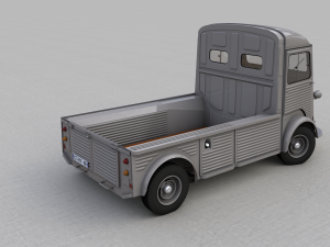 citroen hy pickup 1948 3D Model