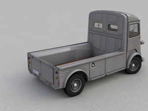 citroen hy pickup 1948 3D Model