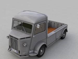citroen hy pick-up 1948 Modèle 3D