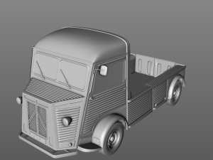 citroen hy pickup 1948 3D Model