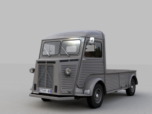 citroen hy pickup 1948 3D Model