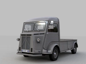 citroen hy pickup 1948 3D Model