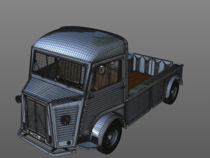 citroen hy pickup 1948 3D Model