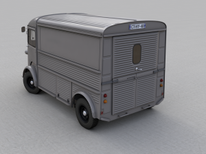 citroen hy van 1948 Modelo 3D