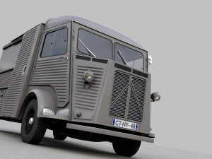 citroen hy van 1948 Modelo 3D