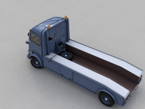citroen hy truck 1950 Modello 3D