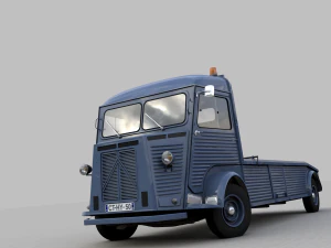 citroen hy truck 1950 3D Model