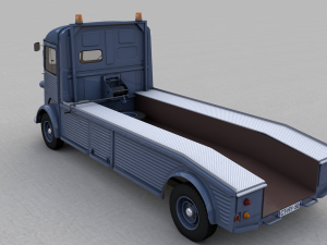 citroen hy truck 1950 Modello 3D
