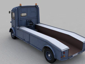 citroen hy truck 1950 3D Model